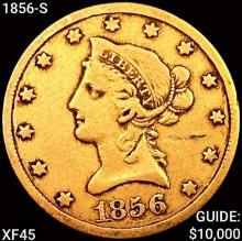 1856-S $10 Gold Eagle