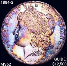 1884-S Morgan Silver Dollar