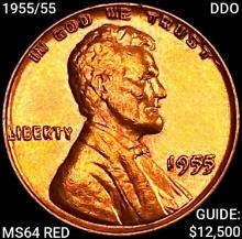 1955/55 DDO Wheat Cent