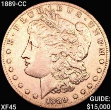 1889-CC Morgan Silver Dollar