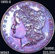 1895-S Morgan Silver Dollar