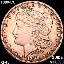 1889-CC Morgan Silver Dollar