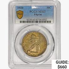 1920 Pilgrim Half Dollar PCGS MS65