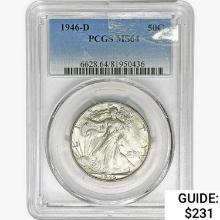 1946-D Walking Liberty Half Dollar PCGS MS64