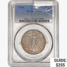 1944 Walking Liberty Half Dollar PCGS MS65