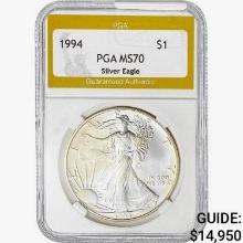 1994 Silver Eagle PGA MS70