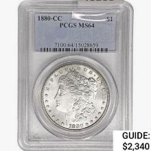 1880-CC Morgan Silver Dollar PCGS MS64