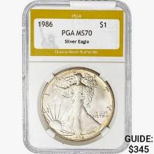 1986 Silver Eagle PGA MS70