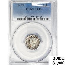 15342 Mercury Silver Dime PCGS XF45