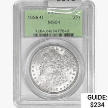 1898-O Morgan Silver Dollar PCGS MS64