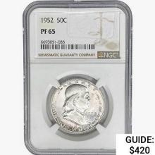 1952 Franklin Half Dollar NGC PF65