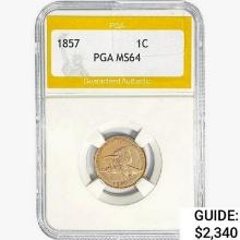 1857 Flying Eagle Cent PGA MS64