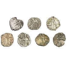 c. 1150 AD [7] Authentic Silver Crusade Coins