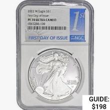 2022-W Silver Eagle NGC PF70 UC