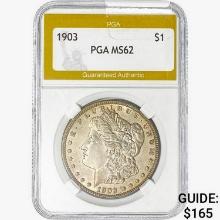 1903 Morgan Silver Dollar PGA MS62