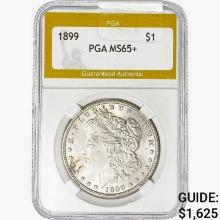 1899 Morgan Silver Dollar PGA MS65+