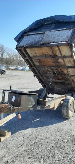 10ft Dump Trailer W/ Oh Cert. Of Origin