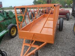 portable feed wagon