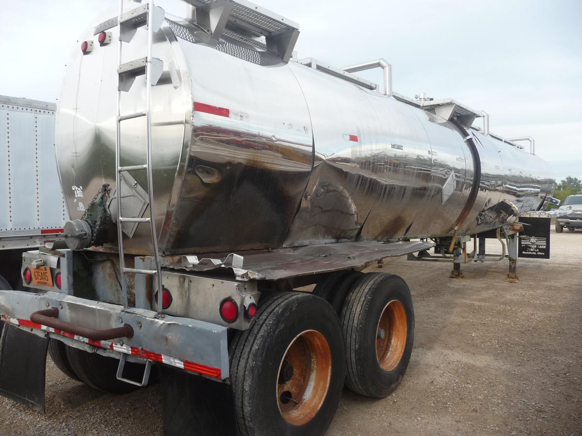 Brenner 6500 stainless steel tanker