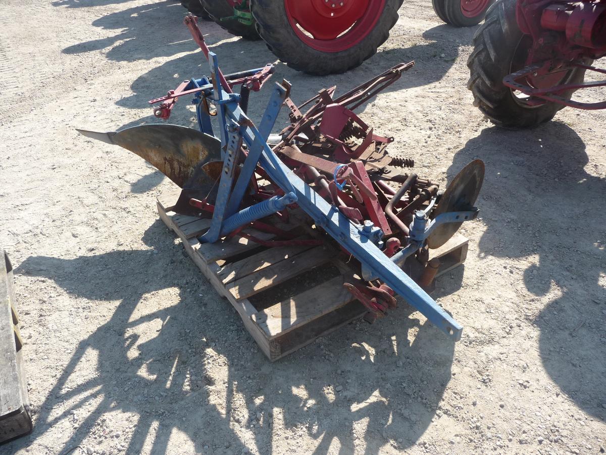 Farmall A mech lift assembly w/plow & cultivators