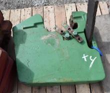 4 x John Deere 100 LBS Front Weights