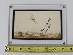 Charles Lindbergh, Signed Photograph