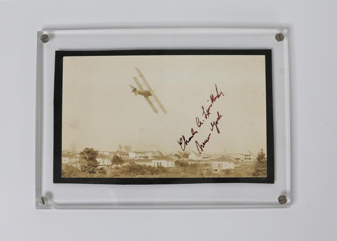 Charles Lindbergh, Signed Photograph