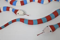 Decorative Wood Snakes