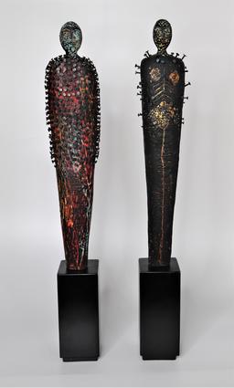Julie Wapner, Chrysalis Sculptures