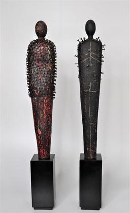 Julie Wapner, Chrysalis Sculptures