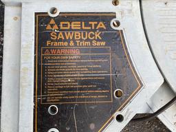 Delta Sawbuck Frame & Trim Saw