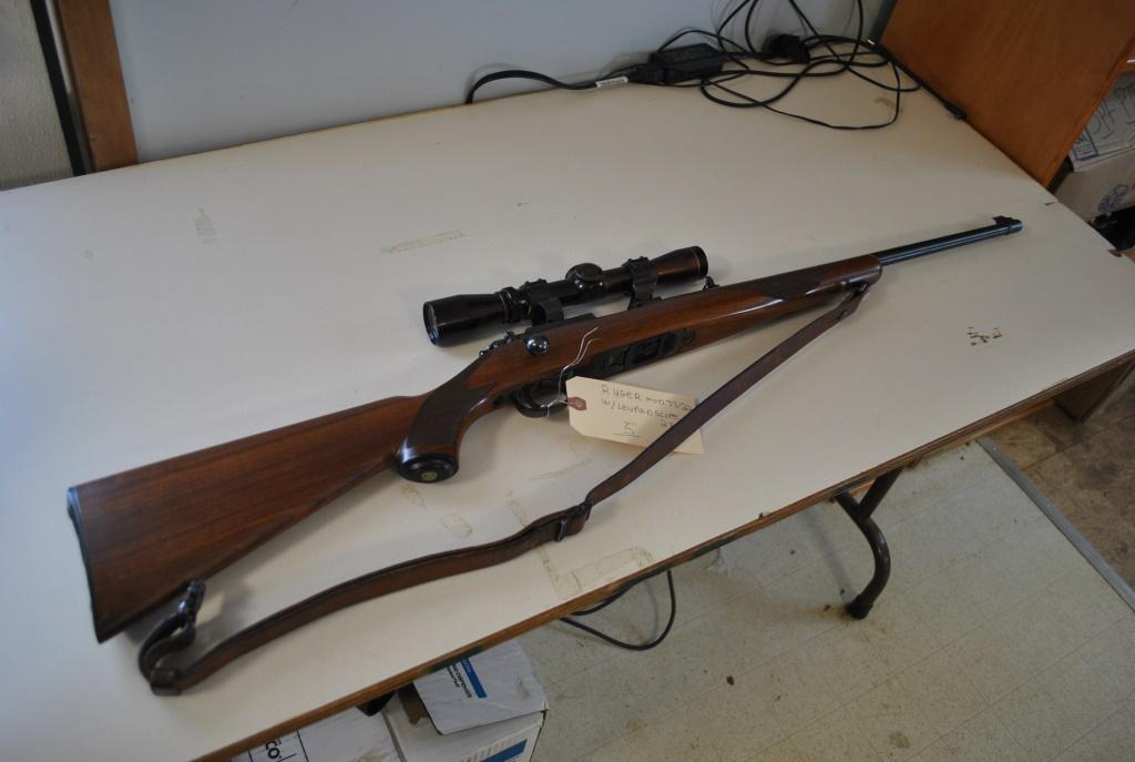 RUGER MOD 77/22 RIFLE W/ LEUPOLD SCOPE