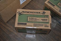 150 ROUNDS 5.56 AMMO- WINCHESTER