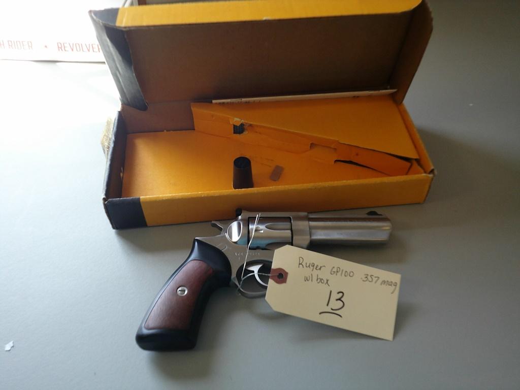 RUGER GP100 .357 MAG PISTOL W/ BOX