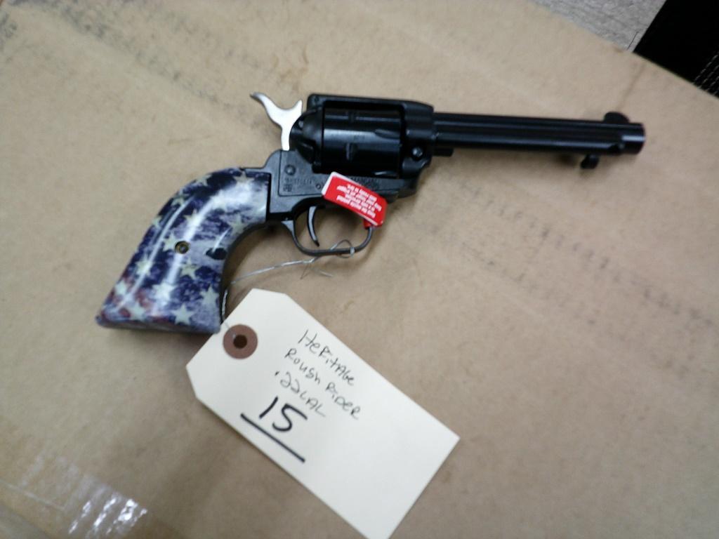 HERRITAGE ROUGH RIDER .22CAL PISTOL W/ BOX