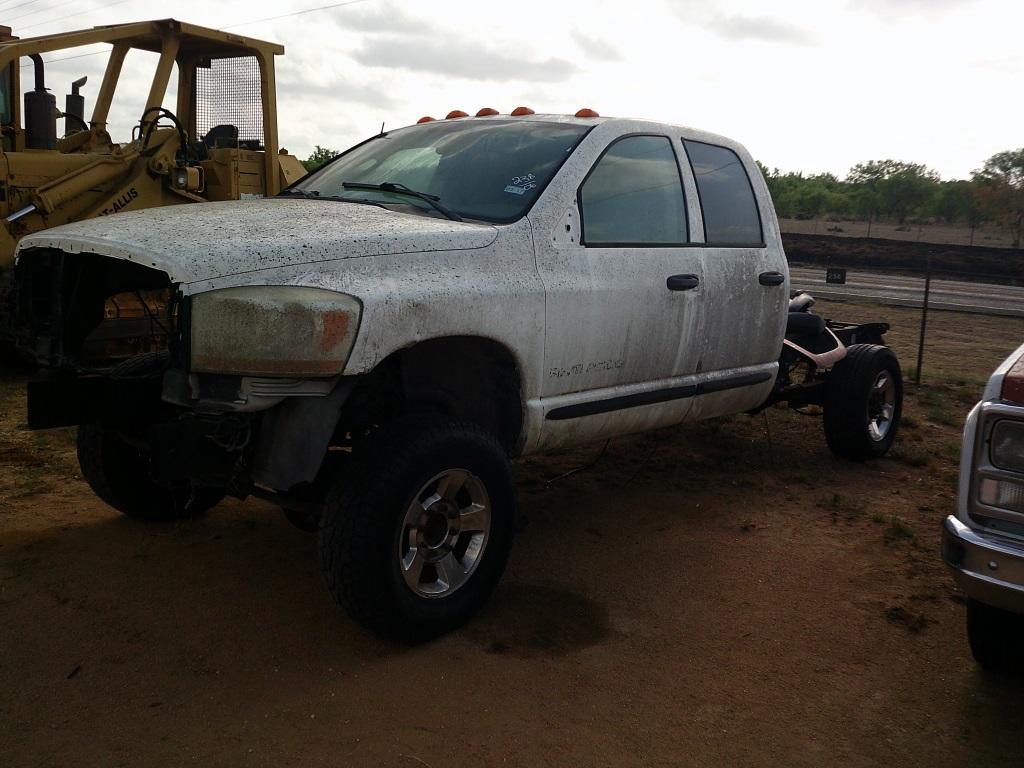 2006 DODGE 3/4T CAB & CHASSIS PU-NO MOTOR-NO TRANS