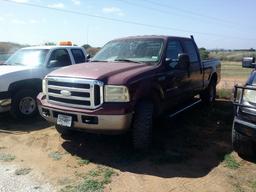 2005 FORD F250 4-DOOR PU