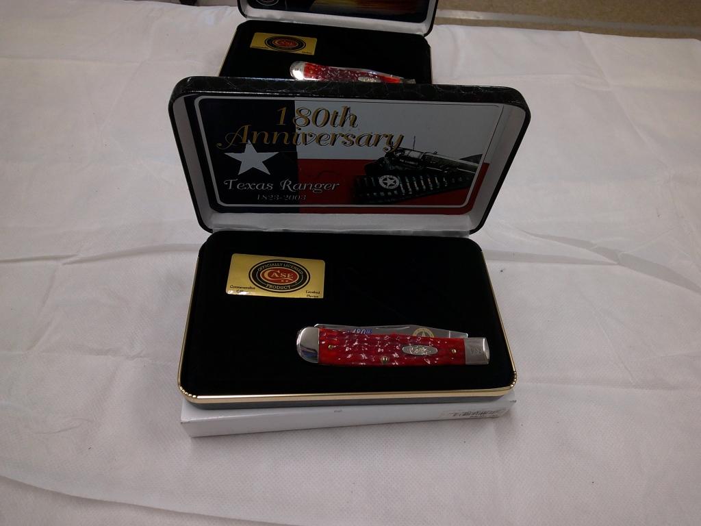 CASE 180TH ANNIV TEXAS RANGER KNIFE