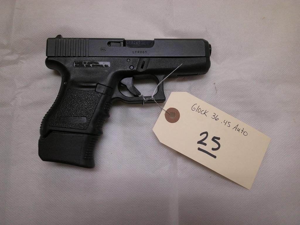 GLOCK 36 .45 AUTO PISTOL