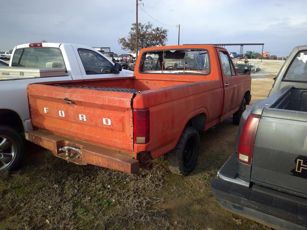 1984 FORD F150 S.CAB PU- NOT RUNNING
