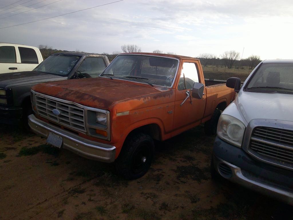 1984 FORD F150 S.CAB PU- NOT RUNNING