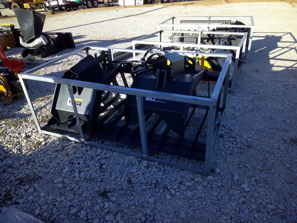 6FT BRUSH GRAPPLE F/ SKID STEER