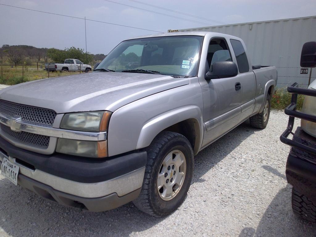 2004 CHEV 1/2T EXTEN CAB PU