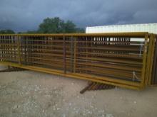24FT FREE STANDING PANELS- 1 W/ 12FT GATE