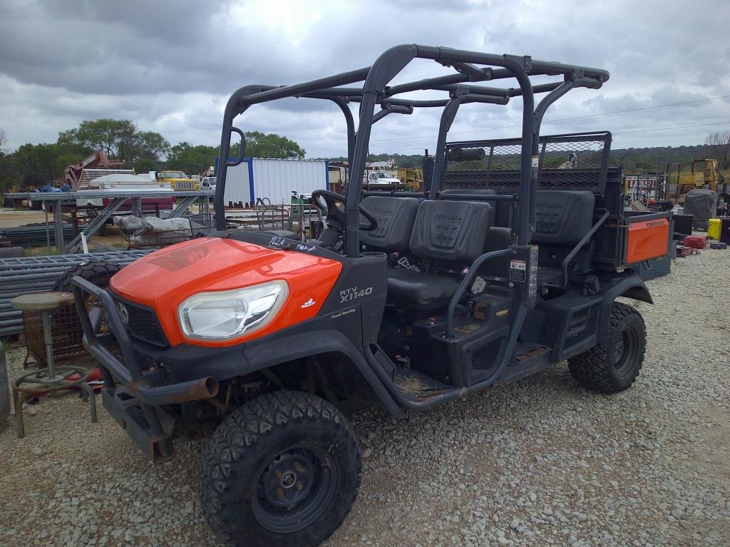 KUBOTA RTVX1140 ATV- TRANS ISSUES