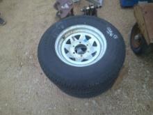 (2) 225-75R15 TIRES