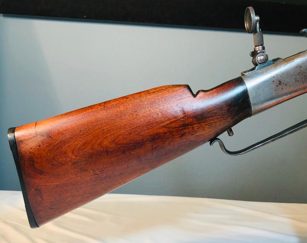 Marlin-Ballard Rolling Block Single Shot Custom Target Rifle .22 LR Manufactued 1885