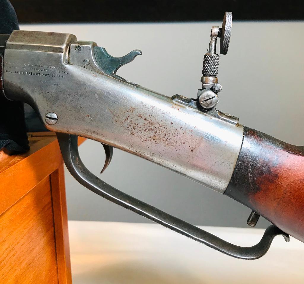 Marlin-Ballard Rolling Block Single Shot Custom Target Rifle .22 LR Manufactued 1885