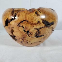 3 Artist Turned Wood Burl Vessels