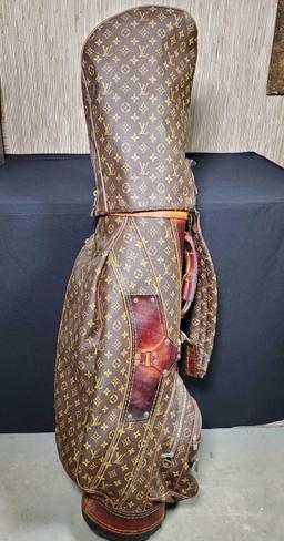 Louis Vuitton Golf Club Bag And 12 Yonex Right Hand Clubs